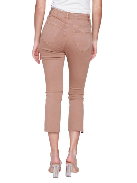 Charlie B - Assymetrical Hem Pants 24"