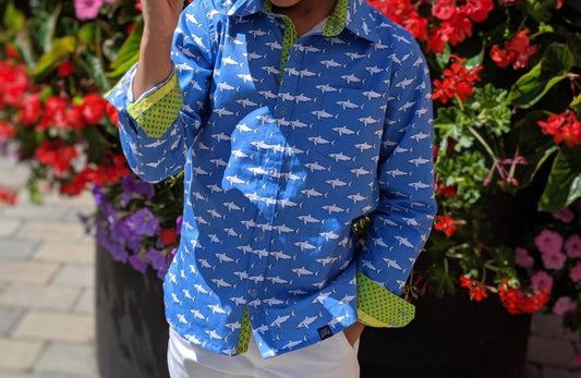 Tuktuk Designs - Mako Shark Long Sleeves Shirt
