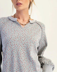 Jodifl - Ditsy Flower Print Top