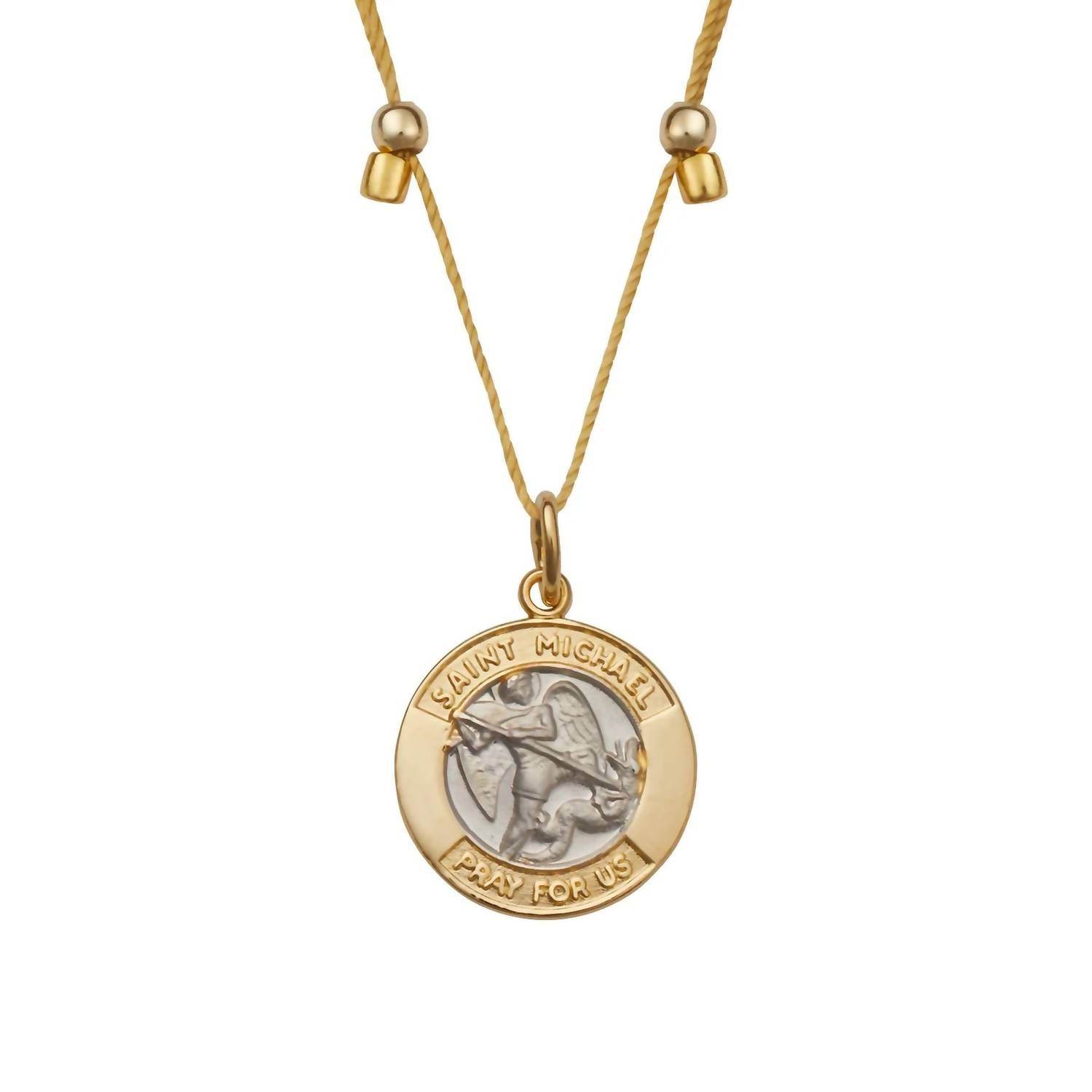 &Livy - Saint Michael Necklace - Snagged & Bagged