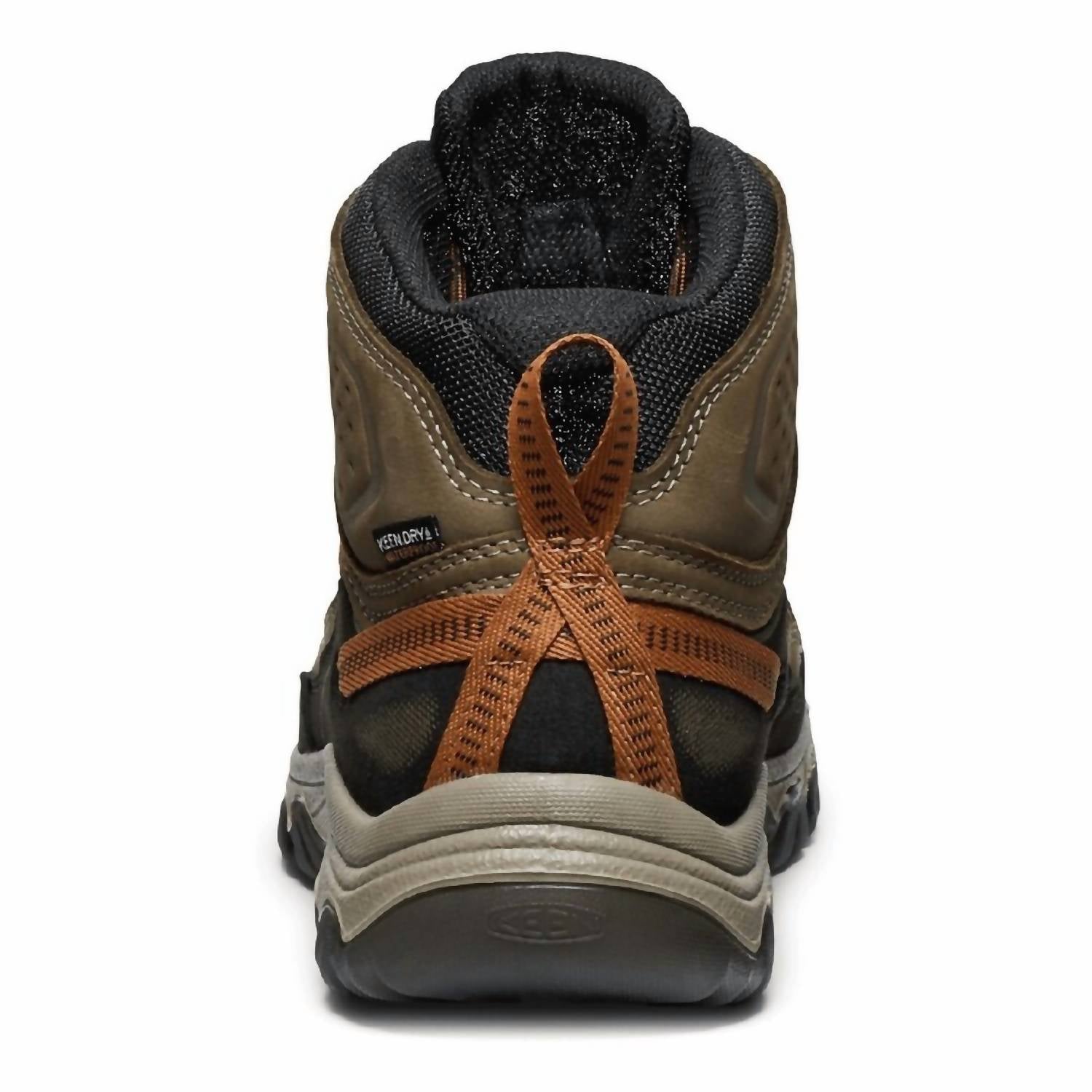 Keen Men's Targhee Mid Shoe in sea turtle roasted pecan - men's shoe - alternate view