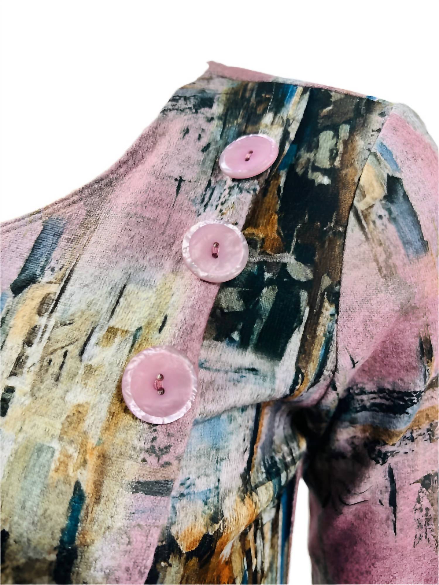 Variations - Women's Impressionistic Cityscape Top