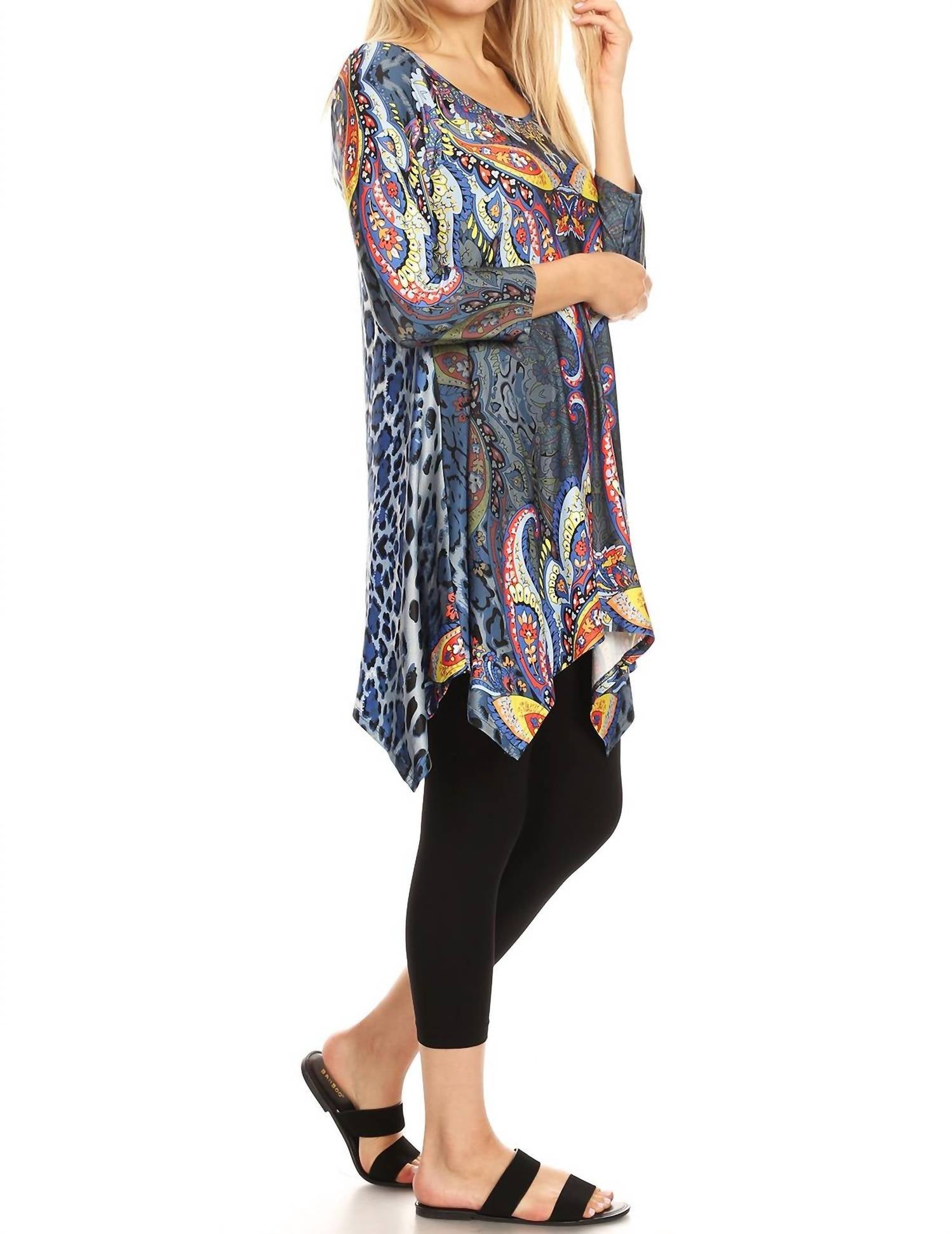 White Mark - Marlene Tunic Top