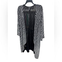 R&M Richards - Open Front Sheer Cardigan