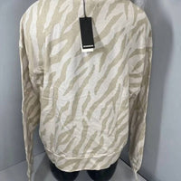 Monrow - Zebra Stripe Boxy Shirt Top