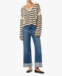 Joe'S Jeans - Trixie Wide Leg Cuff Jeans