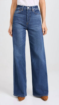Re/Done - Women's High Rise Wide Leg Jeans