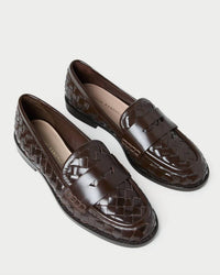 Loeffler Randall - Women's Rachel Woven Leather Loafers