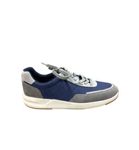 PETER MILLAR Men's Journeyman Sneaker in navy grey - men's sneaker