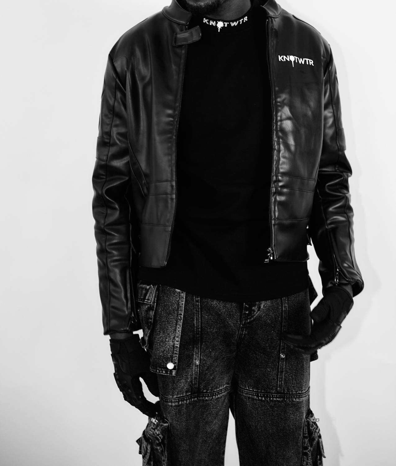 Knotwtr - Men's Im Worth A Lot Leather Jacket