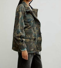 Free People - Arya Utility Camo Jacket