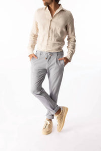 Eleventy - Linen Long Sleeve Shirt