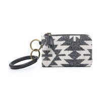 Jen & Co. - Women's Liv Aztec Bangle Wristlet Wallet