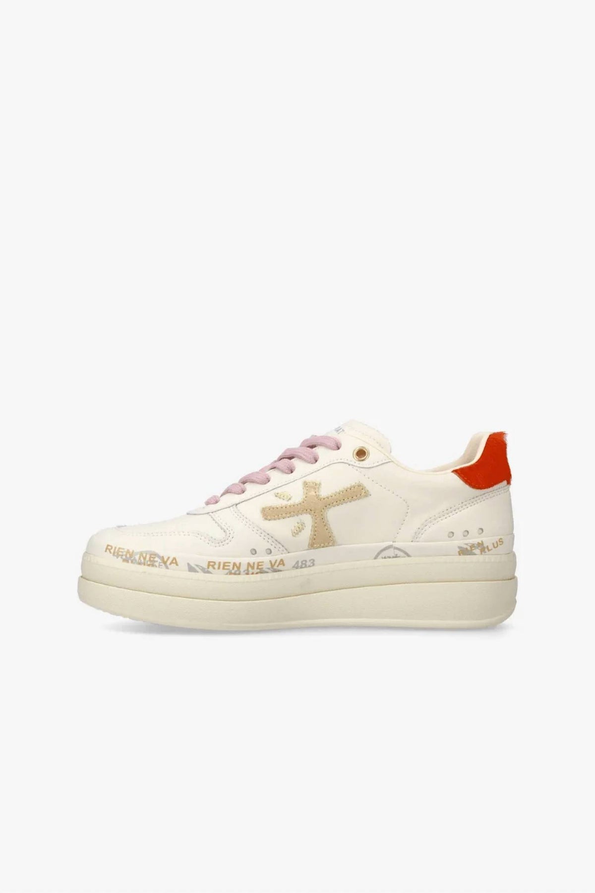 Premiata - Women's Micol Embellished Leather Sneakers