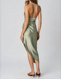 Dress Forum - Eliza Halter Asymmetrical Dress