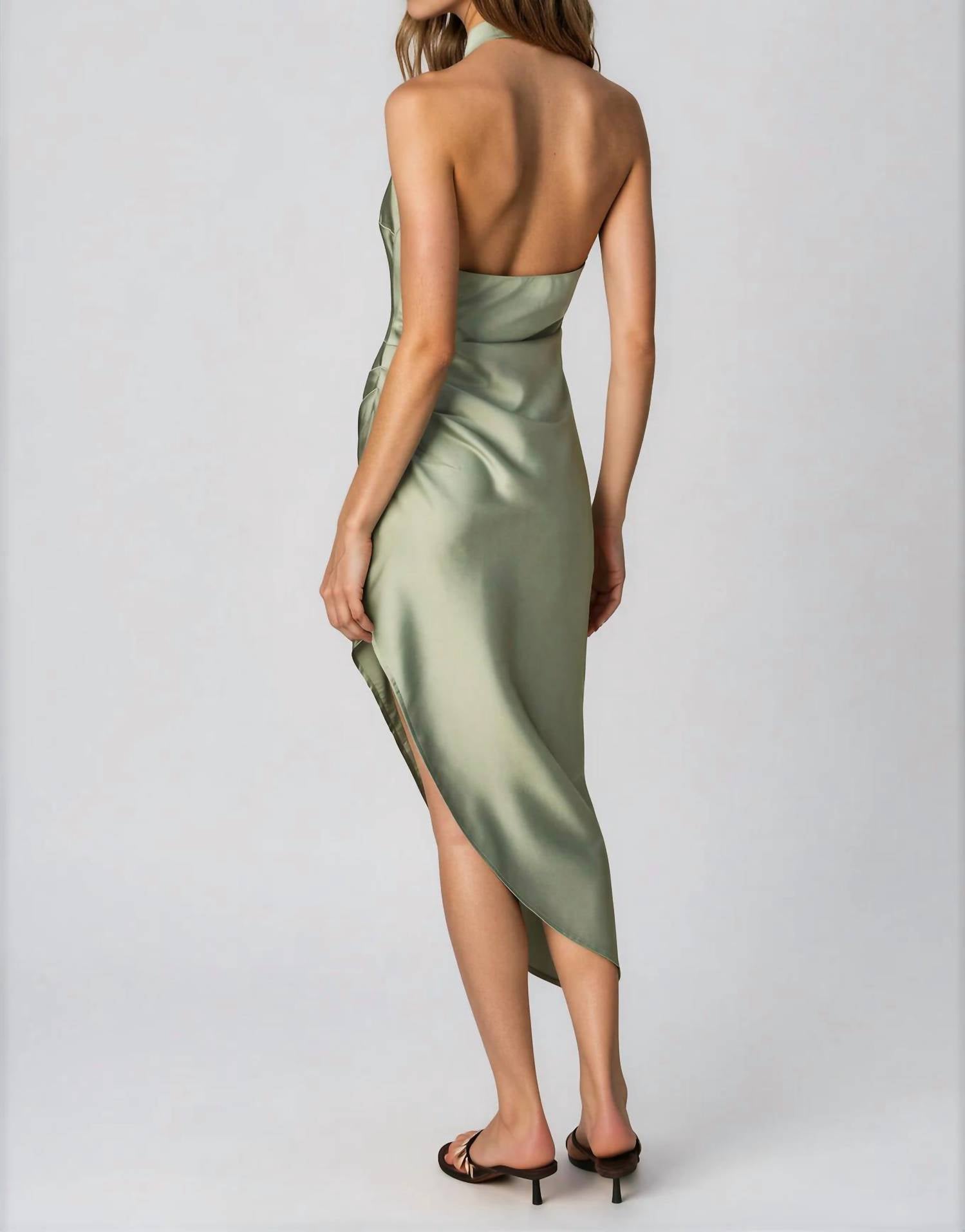 Dress Forum - Eliza Halter Asymmetrical Dress