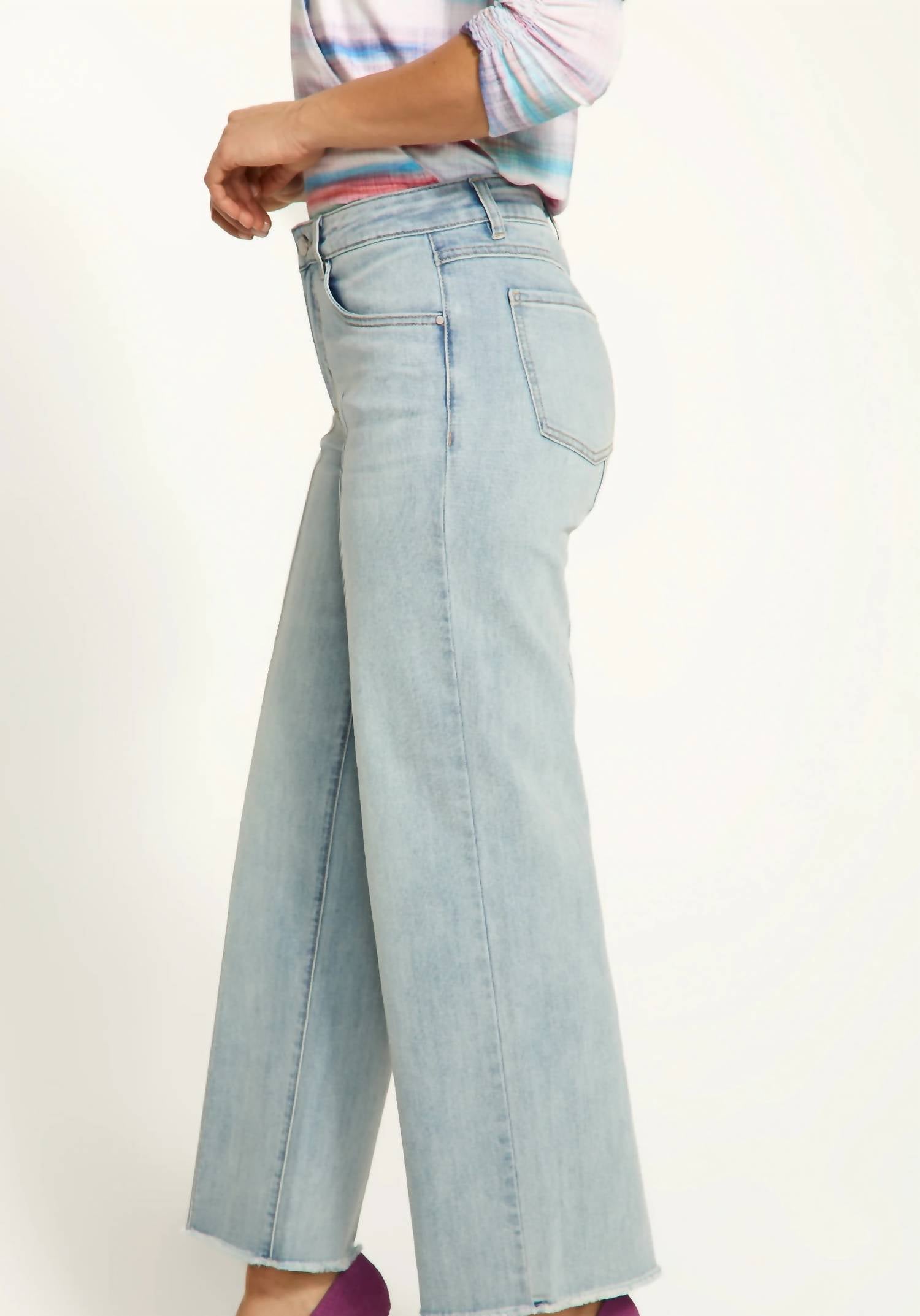 Fdj - Olivia Wide Ankle Denim