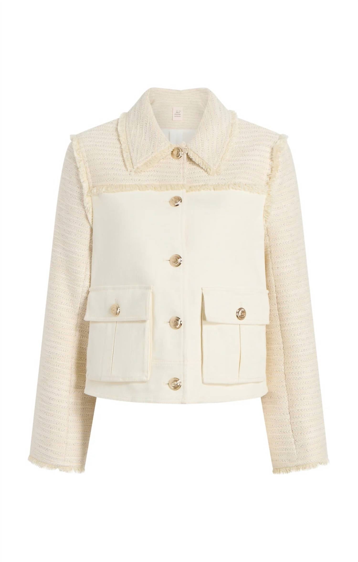 Cinq A Sept - Braided Tweed Liliana Jacket