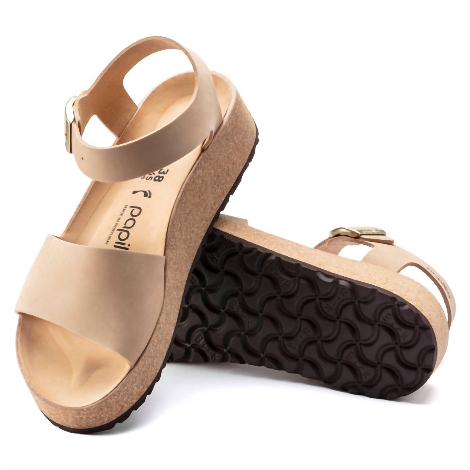 Papillio Women's Glenda Sandals in sandcastle - women's sandal - detail view