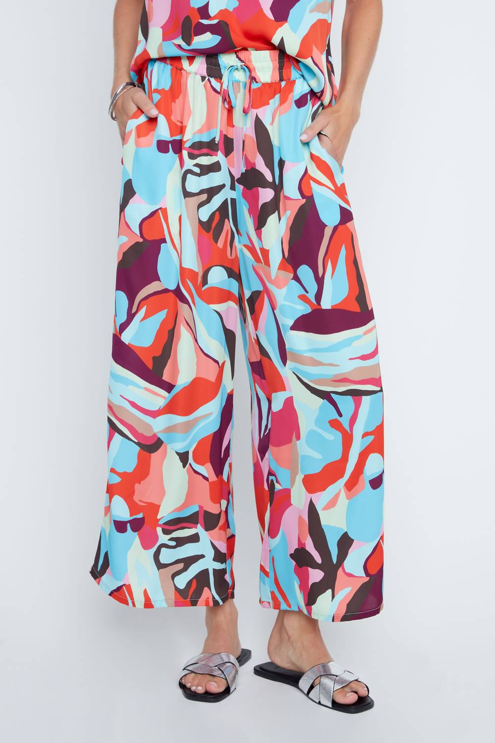 Renuar - Printed Woven Pant