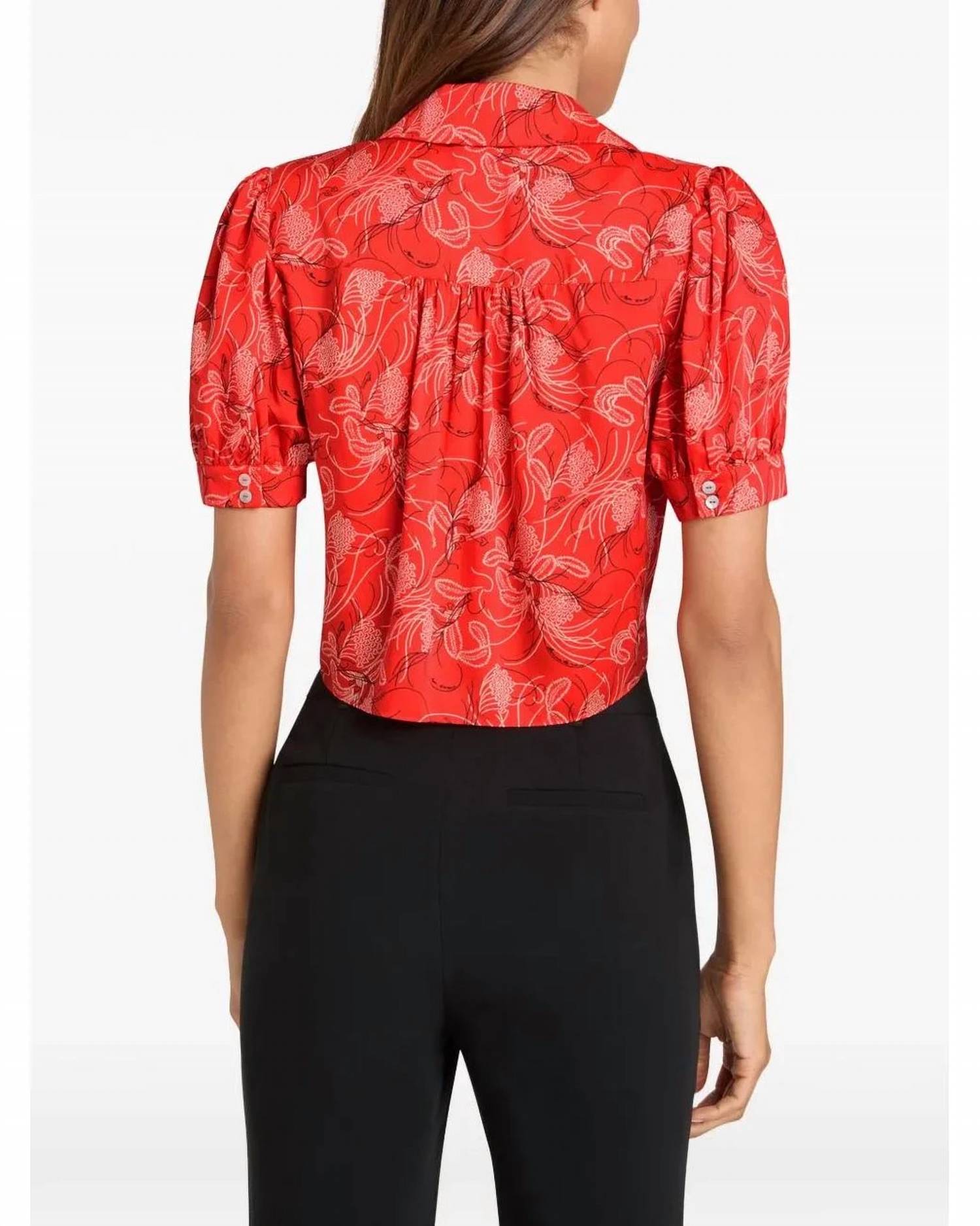 Cinq A Sept - Botanical Floral Abena Top