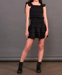 MISS BEHAVE GIRLS Sophia Dress in black - kids' dress