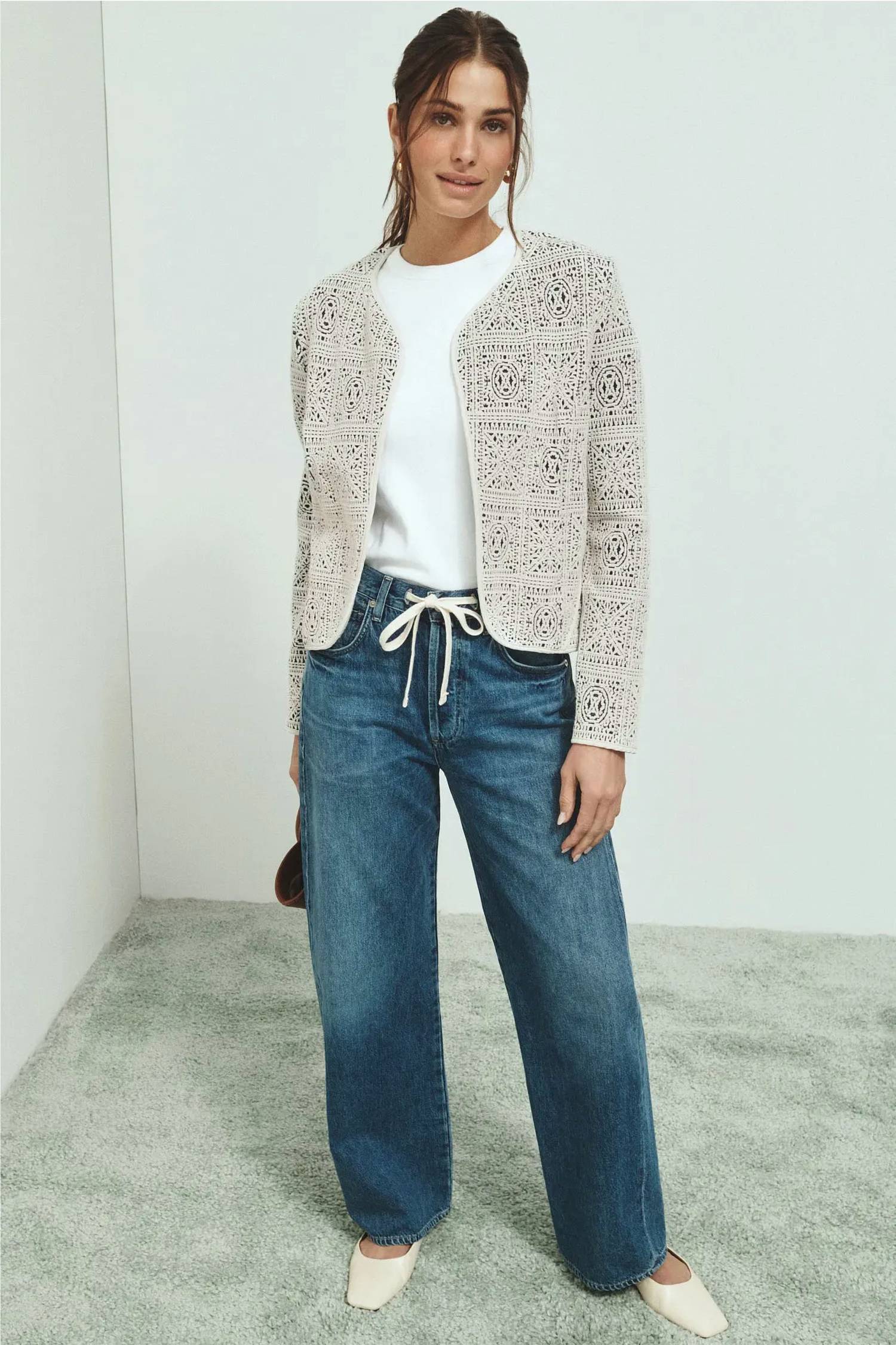 Nic + Zoe - Tapestry Knit Jacket