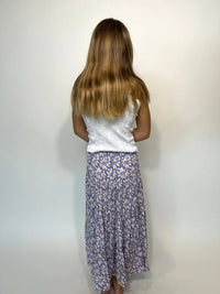 Khush Girls Belle Skirt in bloomcrest lavender - kids' skirt - detail view