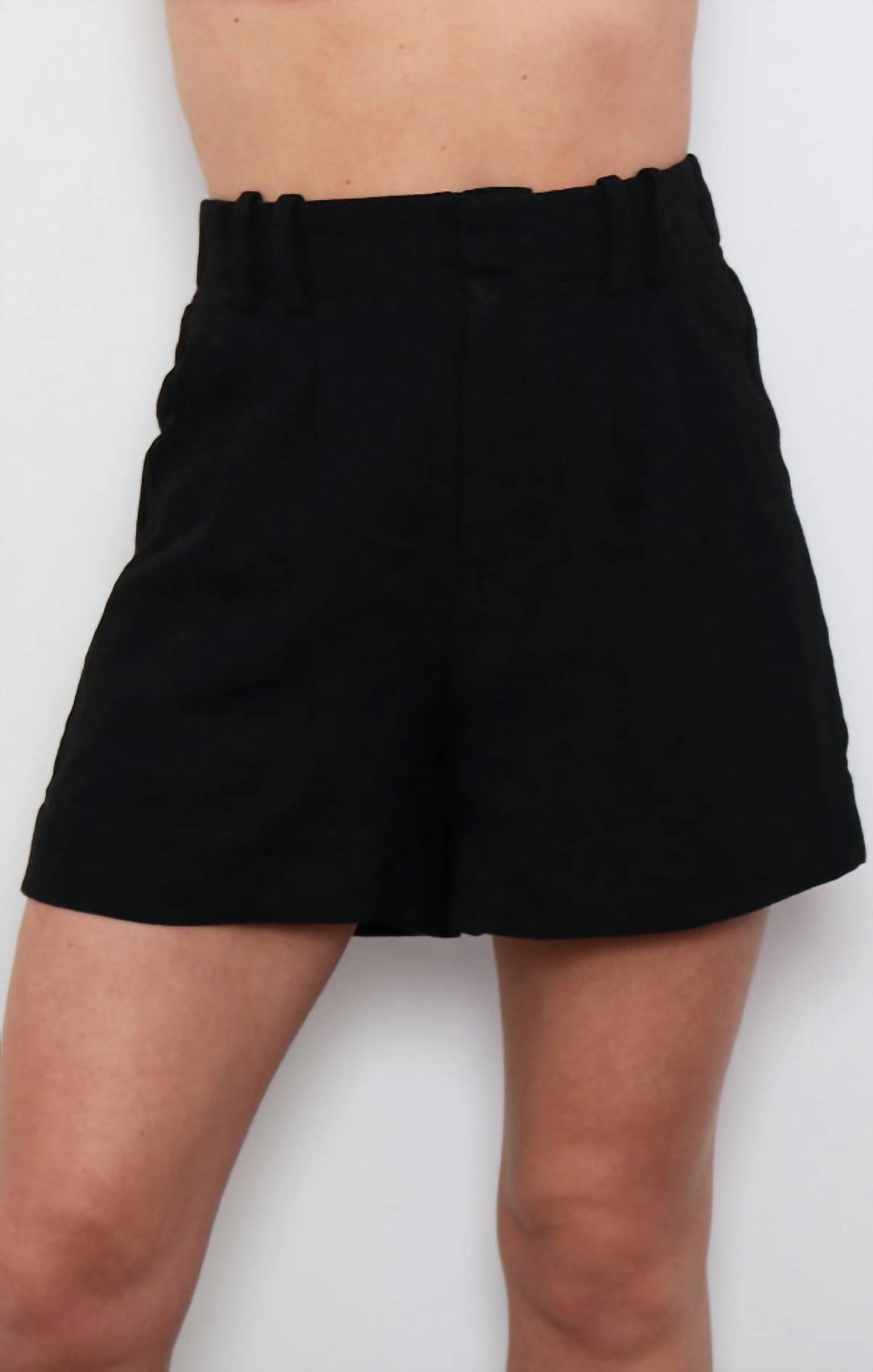 Mint - Dean Linen Shorts