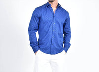 Eight X - Temple Window Jacquard Button Down Shirt