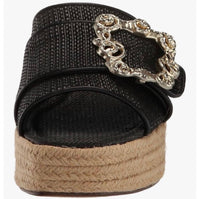 Sam Edelman - Women's Celia Raffia Platform Sandals