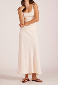 Bobi - Bias Cut Maxi Skirt