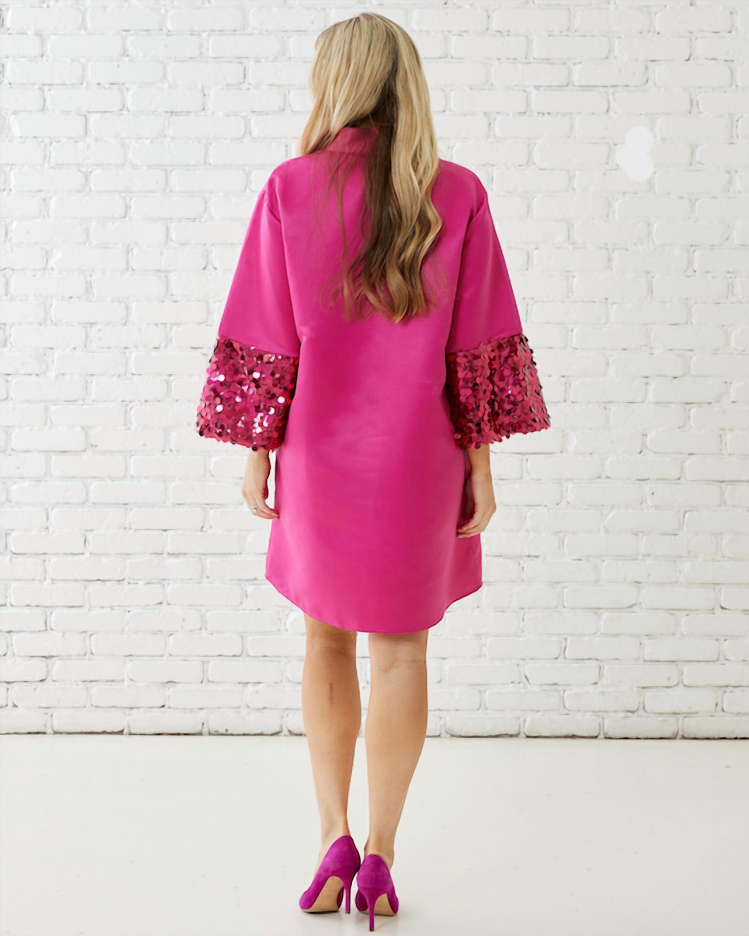 Caryn Lawn - Keri Sparkle Mini Dress