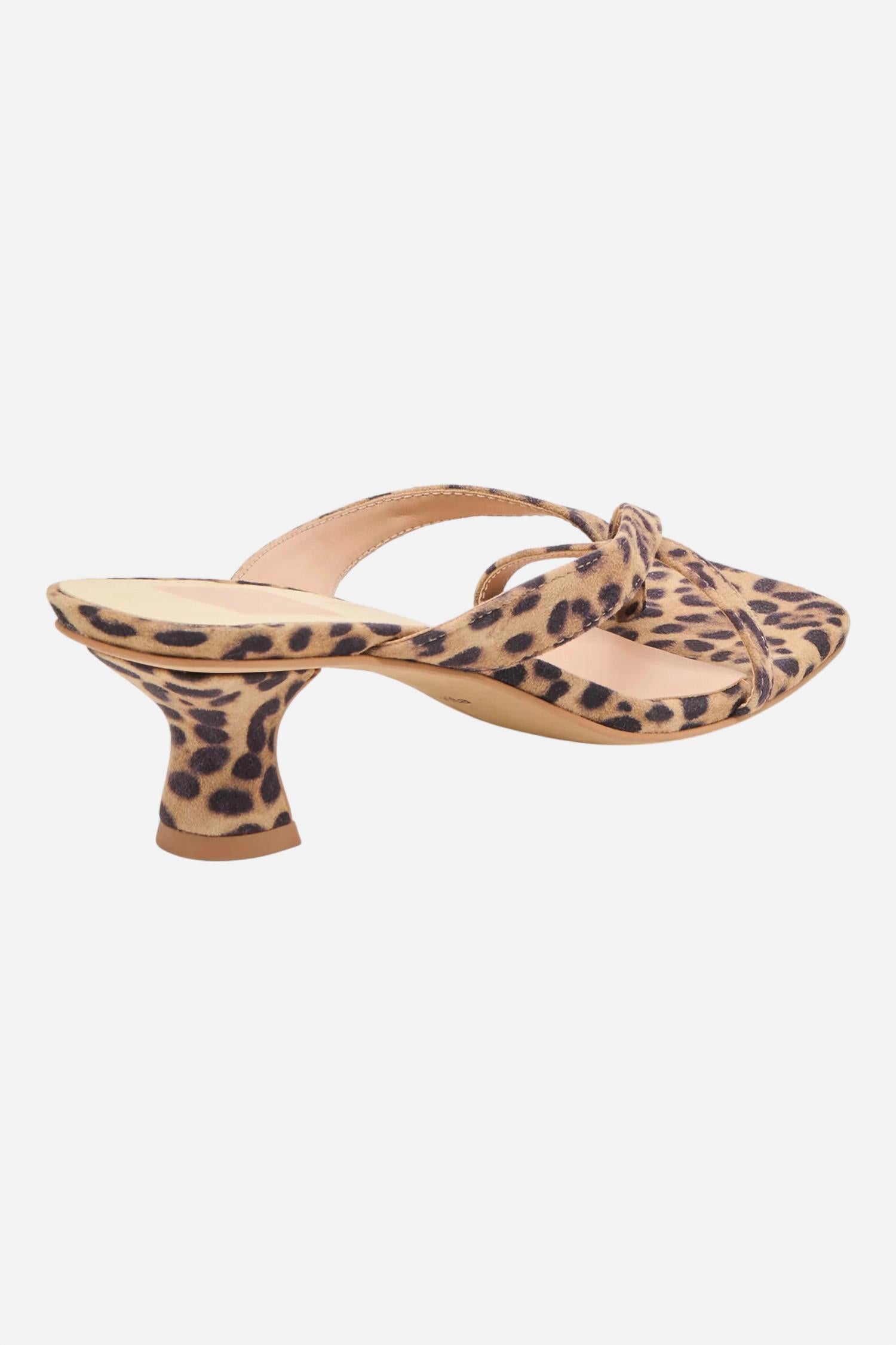 Dolce Vita Women's Brevel Suede Heel in leopard - women's heels - alternate view