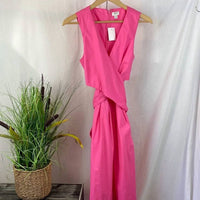J.Crew - Sleeveless Wrap Midi Dress