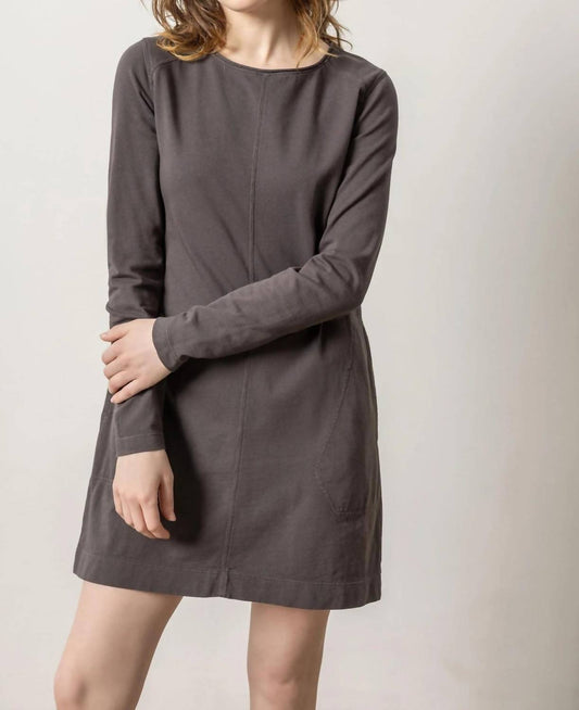 Lilla P - Front Seam Crewneck Dress