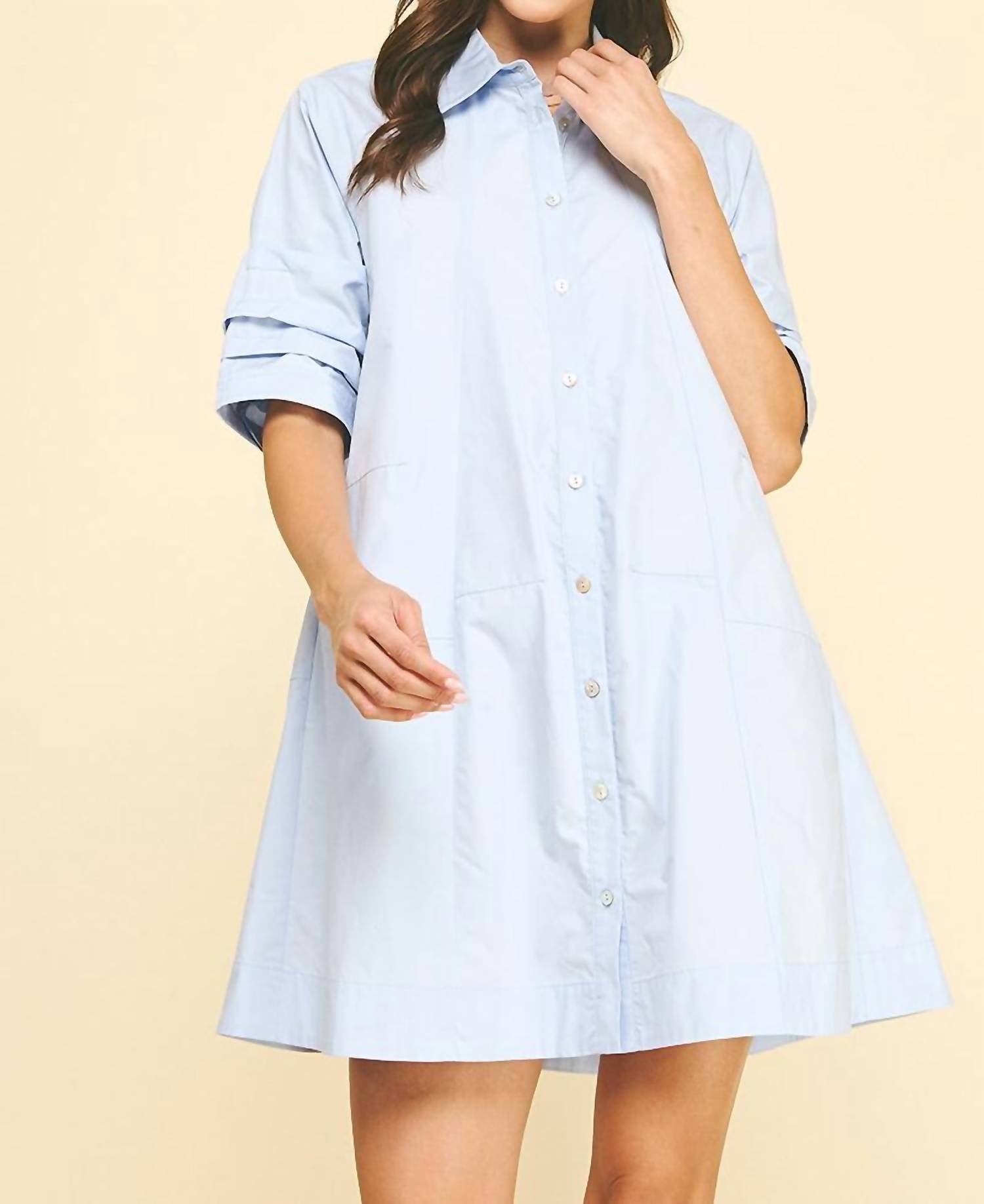 Pinch - Knee Length Dress