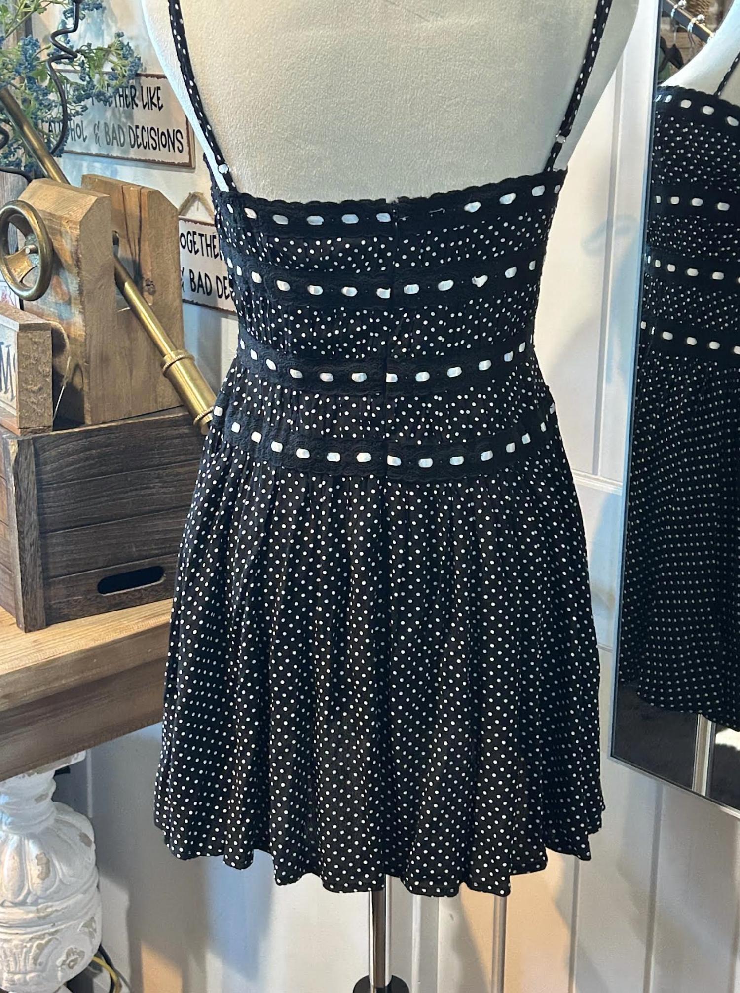 Sky To Moon - Polka Dot Mini Dress
