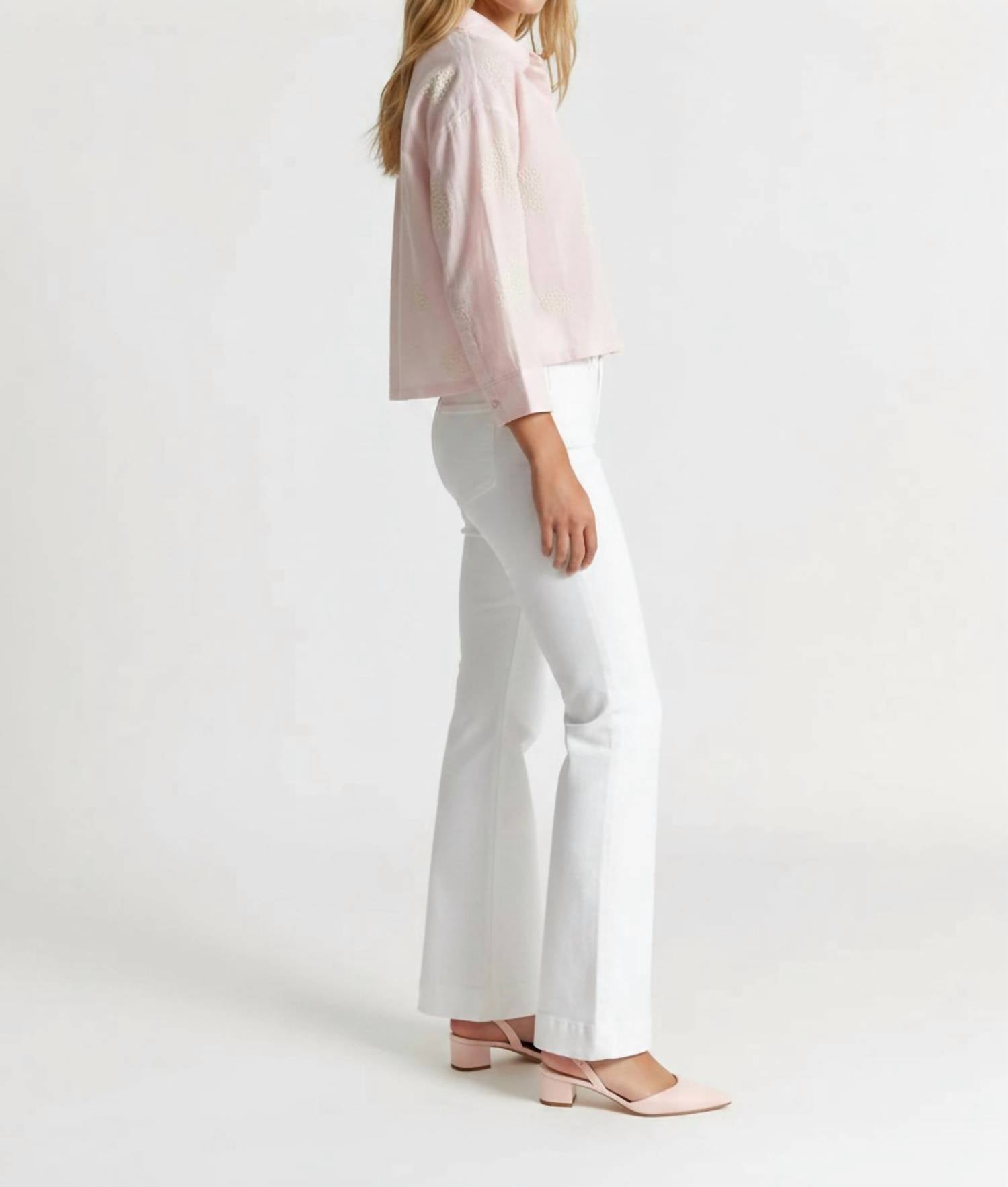 Design History - Lotus Embroidered Shirt