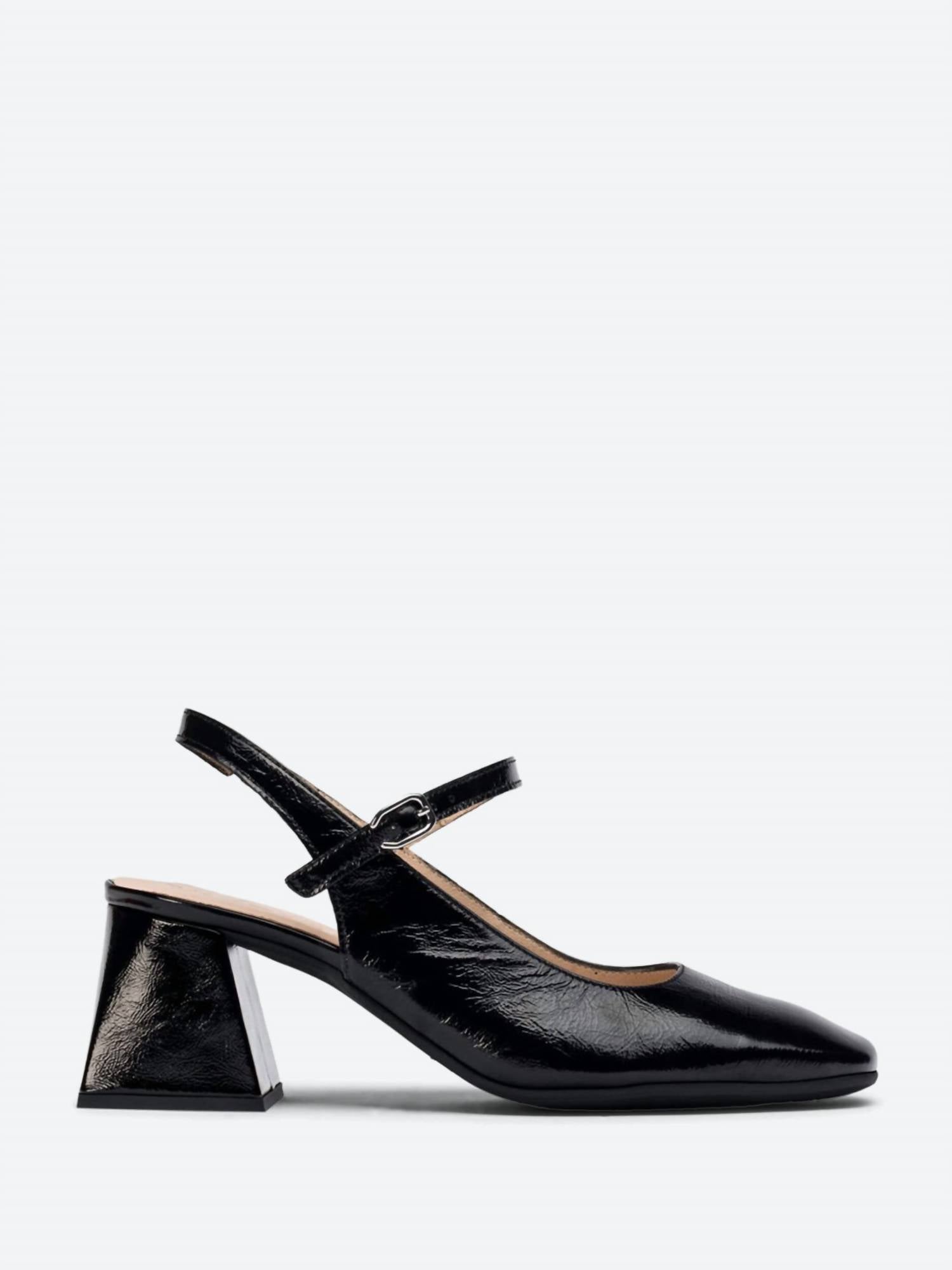 Wonders Women's Slingback Heels in black - women's heels