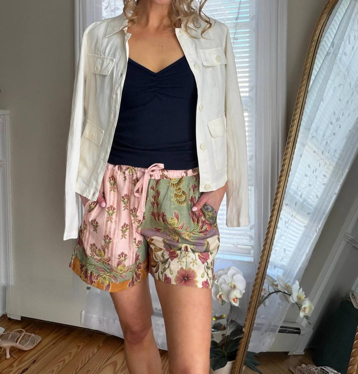 Michael Stars - Nash Linen Blend Lady Like Jacket