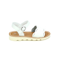 L'Amour - Girl's Ella Scalloped Sandal - Toddler