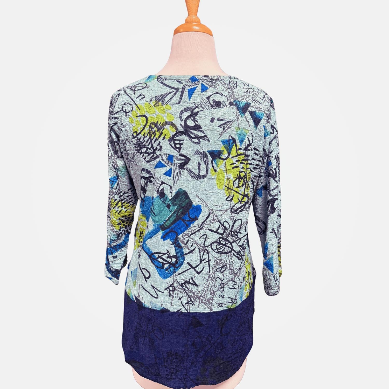 Inoah - Women's Graffiti Twist Tunic
