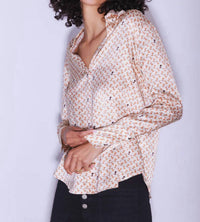Catherine Gee - Daria French Cuff Silk Blouse