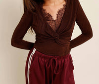 Ina Fashion - Timeless Twist Long Sleeve Top