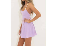 Lucy In The Sky - Flare Mini Dress