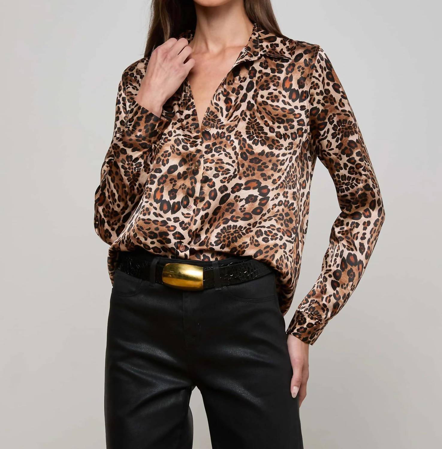 L'Agence - Tyler Long Sleeve Blouse