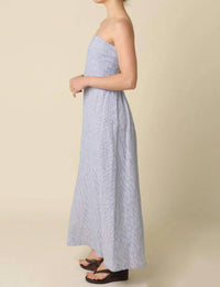 Olivaceous - Skye Striped Maxi Dress