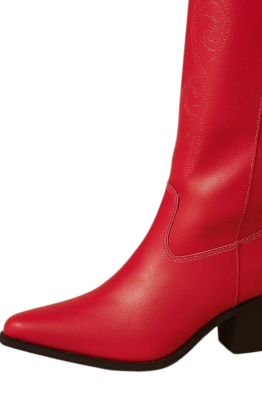 Old Cutler - Women's Bold Tall Pointed Toe Style Western Cowgirl Boots