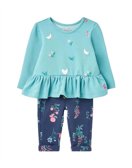 Joules - Olivia Cotton Jersey Ducks Set